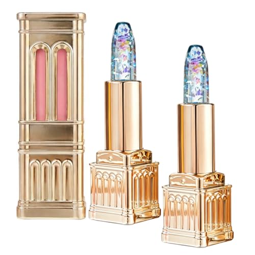 TIMLIFE pH Adjusting Color Changing Lipstick 2-Pack | Deep Nourishment & Hydration