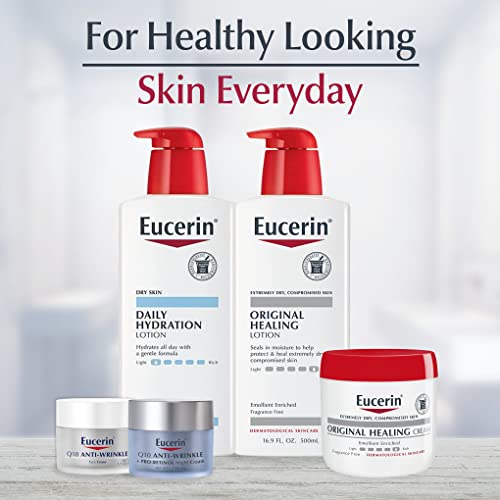 Eucerin Original Healing Lotion - Fragrance Free, Rich Lotion for Extremely Dry Skin - 8.4 fl. oz. Bottle (Pack of 3)