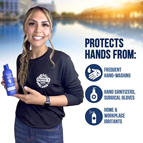 Gloves In A Bottle Shielding Lotion - Barrier Moisturizer for Dry Hands (8 oz)
