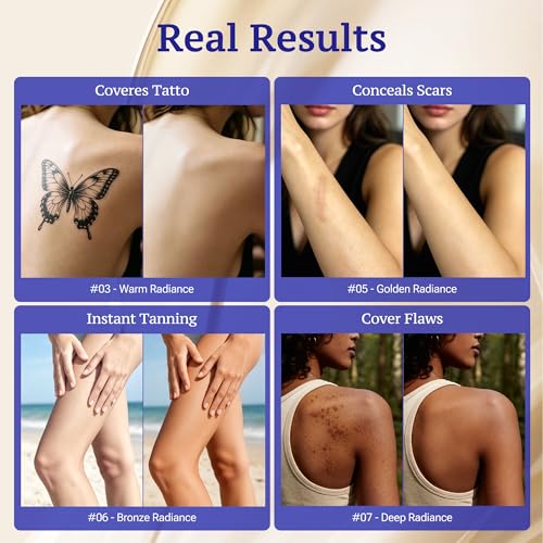 Waterproof Tattoo Cover-Up Makeup - Full Body Concealer 3.5oz