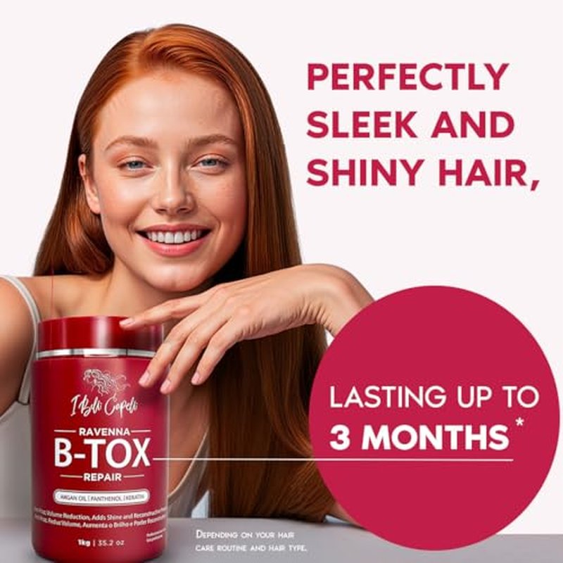 I Belli Capelli Ravenna B-tox Hair Treatment 35.2 oz - Anti-Frizz