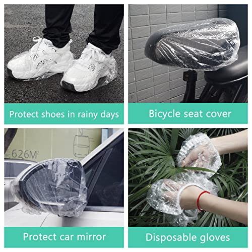 Disposable Shower Caps 30 Pack - Waterproof Hair Covers for Travel & Spa - 17.3 Inches, Thick & Durable, Unisex