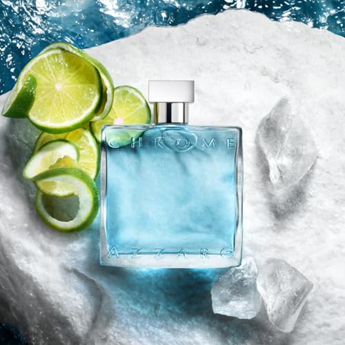 Azzaro Chrome Eau de Toilette for Men - Fresh Aquatic Cologne