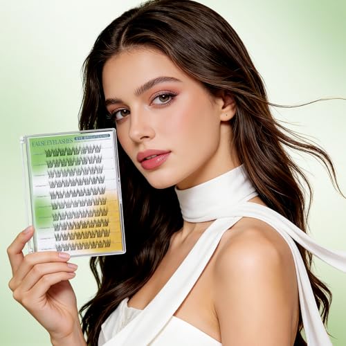 Natural Wispy Lash Clusters 13MM - 120pcs DIY Kit