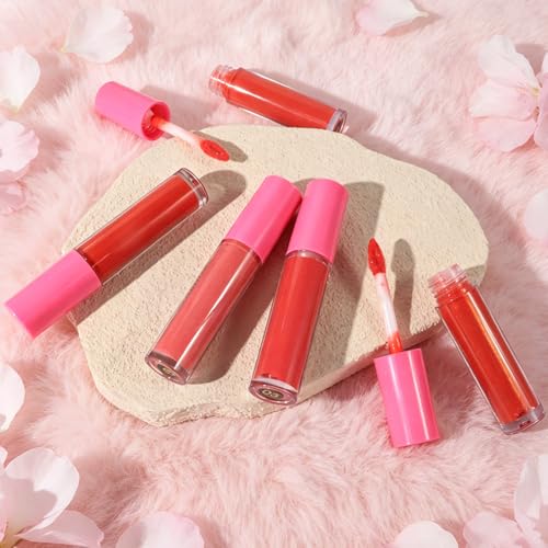 SUAKE 10-Color Lip Gloss Set - High Shine Mirror Finish