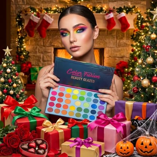 39 Color Rainbow Eyeshadow Palette - Matte & Shimmer