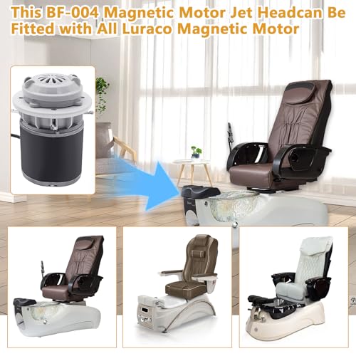 Magnetic Jet Head Motor Replacement for LURACO Pedicure Spa