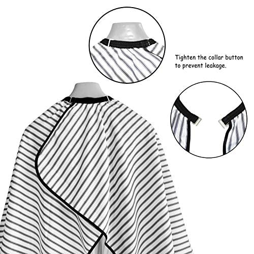 Professional Barber Cape 63" x 57" - Waterproof Hair Salon Apron