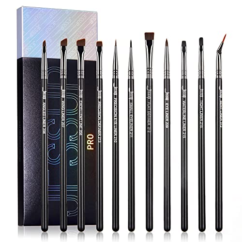 Jessup Professional Makeup Brushes: Eyeliner T324, Lip T325, Eyebrow T326 Brush Set