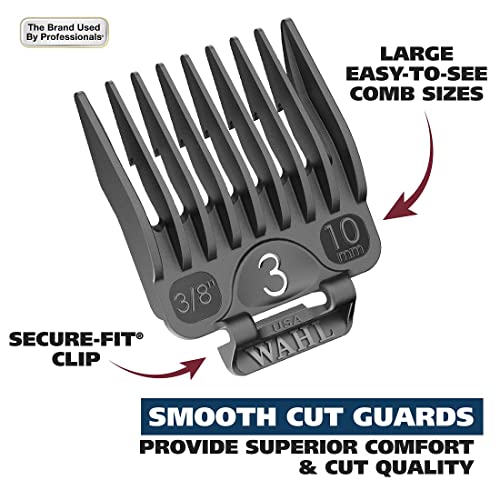 Wahl Chrome Pro Corded Hair Clipper Kit with 13 Guards
