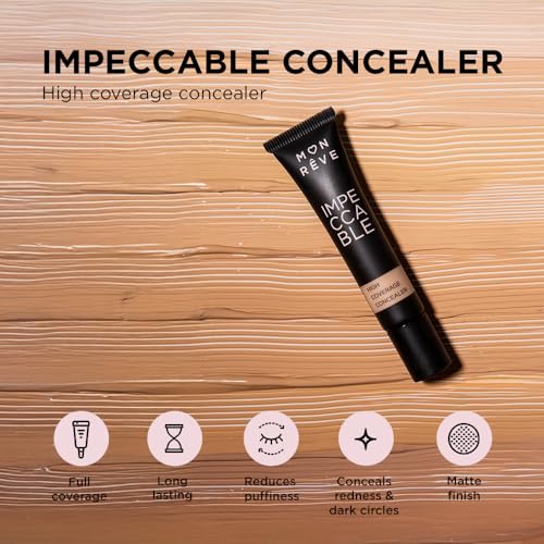 MON RÊVE Full Coverage Liquid Concealer - Dark Circles & Blemishes
