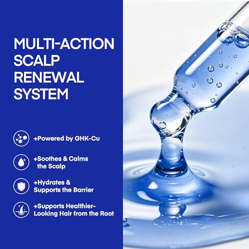 GHK-Cu Copper Peptide Serum for Hair Growth – Scalp Renewal for Thinning Hair
