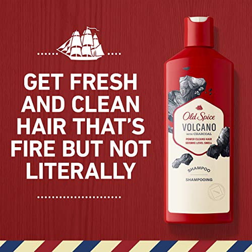 Old Spice Volcano with Charcoal Shampoo