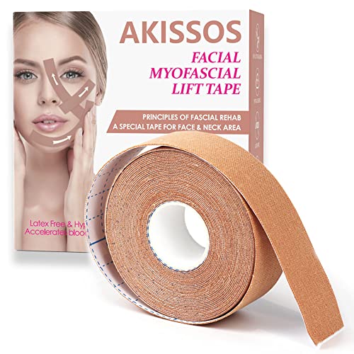 Akissos Facial Lift Tape Anti Wrinkle Patches 2.5cm x 5m
