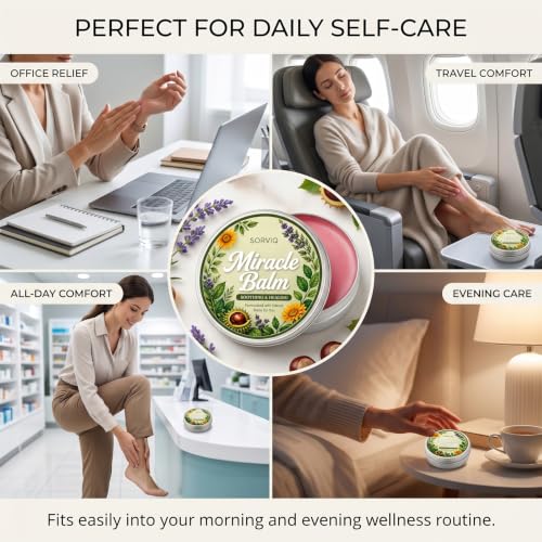 Horse Chestnut Leg Balm for Tired, Heavy Legs