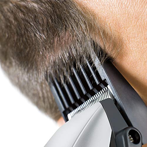 ConairMAN Custom Cut, Hair Clippers for Men, No Slip Grip 18-piece Home Hair Cutting Kit