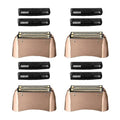 Pro Shaver Replacement Foil and Cutters compatible with andis 17220/17230 shaver ProFoil Lithium replacement Gold,4 pcs