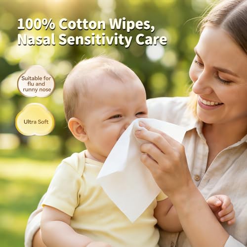 Winner 100% Cotton Baby Wipes, 600 Count, Hypoallergenic Dry