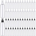 Eccliy 32 Pcs 8 oz Spray Bottles Fine Mist Cleaning Bottles Clear Empty Plastic Travel Sprayer Refillable Sprayer with Cap for Cleaning Solutions Oils Travel Perfumes(Mix,Clear)