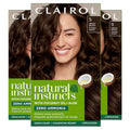 Clairol Natural Instincts Demi-Permanent Hair Dye 5 Medium Brown 3-Pack | Vegan, No Ammonia, 5.85 Fl Oz
