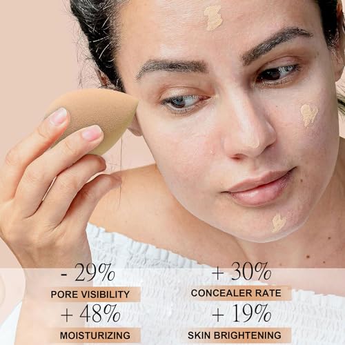 Airbrush Foundation Spray - Waterproof Full Coverage, Long Lasting Matte Finish