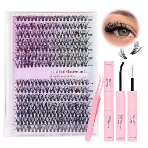 280pc Lash Clusters Kit 9-16mm DIY Eyelash Extensions