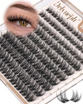 Wispy Lash Clusters 10mm 12mm 14mm Natural Fluffy Eyelash Extensions