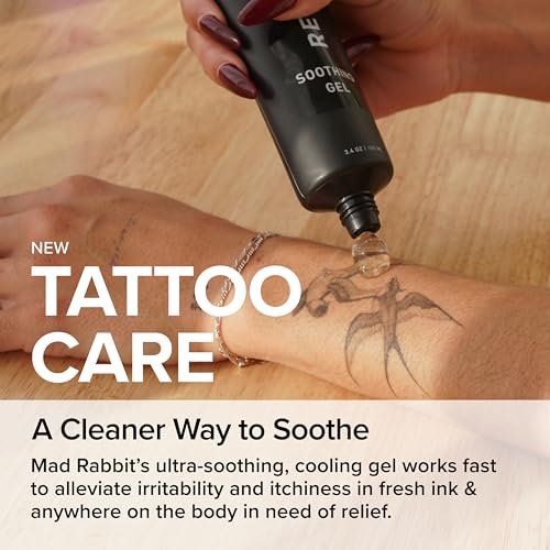 Mad Rabbit Tattoo Aftercare Soothing Gel, 100 mL