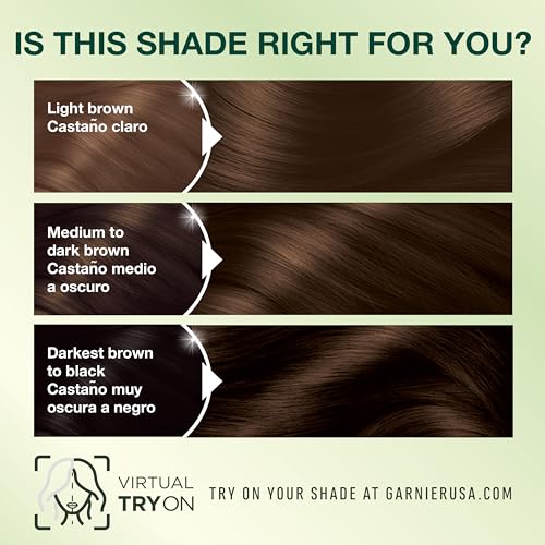 Garnier Nutrisse Ultra Creme Hair Color 413 Bronze Brown - 1 Count, Gray Coverage & Nourishing Oils