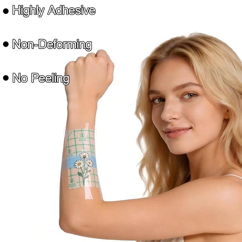 Tattoo Cover Up Patch, Aftercare, for Enthusiasts, 1 Count (Beige,