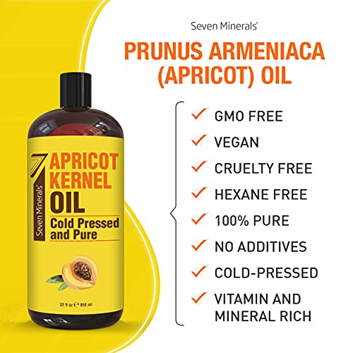 Seven Minerals Pure Sweet Almond Oil & Pure Apricot Kernel Oil