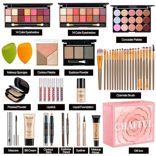 All-in-One Makeup Kit for Women - Complete Beauty Set