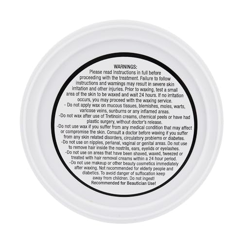 Waxness Soft Wax Tin Marine Blue 14 oz (400 g) ? Professional Strip Wax with Polymer Formula for Face & Body ? Made in Italy
