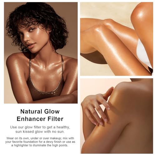 GLSFACE Skin Tint Foundation Flawless Filter #1 FAIR - Natural Sun-Kissed Glow
