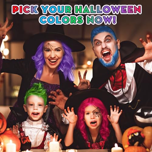 Temporary Hair Color Wax 4 Colors for Kids & Teens