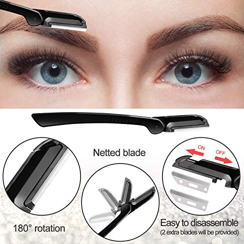 9-in-1 Eyebrow Kit with Razors, Scissors & Tweezers