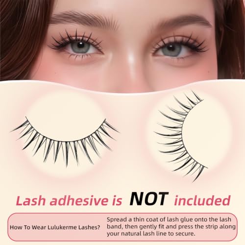 Faux Mink False Eyelashes - 7 Pairs Natural 3D Fluffy Look