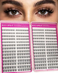 Rocopha Wispy Lash Clusters 9-16mm D Curl Eyelash Extensions