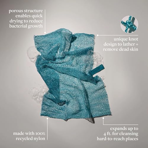 EcoTools Exfoliating Bath Net - African-Inspired Body Scrubber