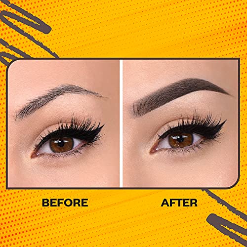 Facescanada Eyebrow Defining Pencil with Spoolie | Smudge Proof, Waterproof Brow Pencil for Natural Full Brows | Easy Glide, Long Lasting & Travel Friendly | 0.04 Oz (1.20g)