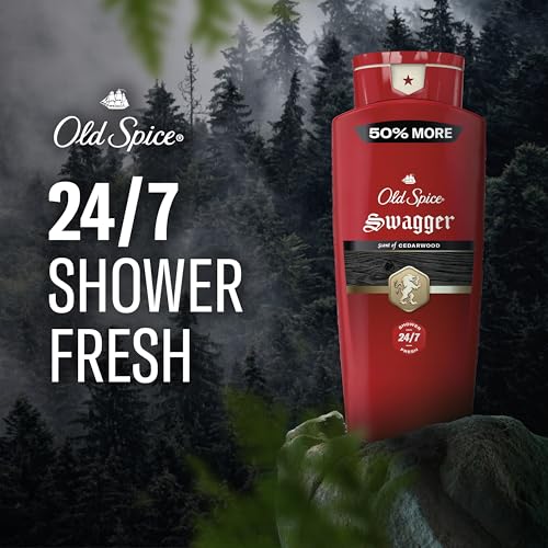 Old Spice Red Collection Body Wash for Men, 24 oz (Pack of 2)
