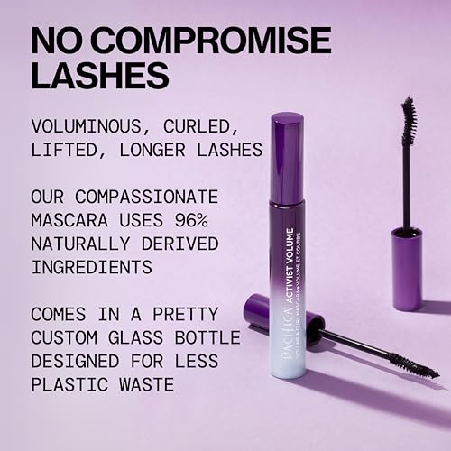 Pacifica Activist Volume & Curl Mascara – Plant-Based Formula