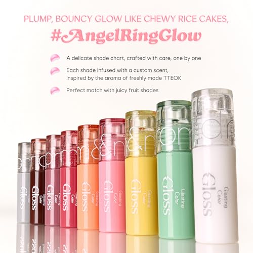 rom&nd Glasting Color Gloss Mini Lip Gloss 15 Shades Moisturizing & High-Shine