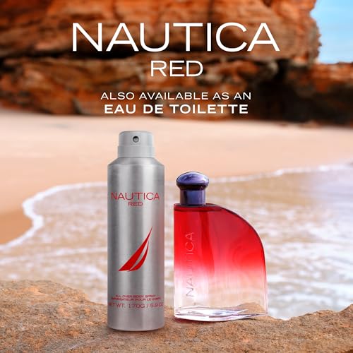 Nautica Red Men's Eau de Toilette & Body Spray Gift Set