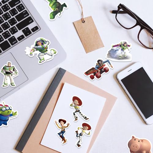 50 Piece Cartoon Vinyl Stickers Waterproof Pack