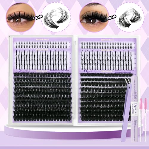 DIY Lash Extension Kit with Spike Clusters & Lower Lashes