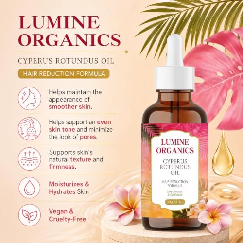 Natural Cyperus Rotundus Oil for Hair Removal - 60ML
