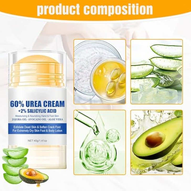 60% Urea Hydrating Foot Cream for Cracked Heels & Skin