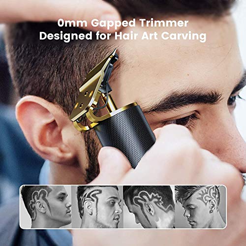 Cordless Hair Clipper Kit with 4 Guide Combs - Rechargeable