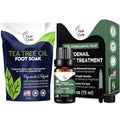 Tea Tree Oil Foot Soak with Epsom Salt - For Toenail Repair, Athletes Foot, Nail Repair Solution